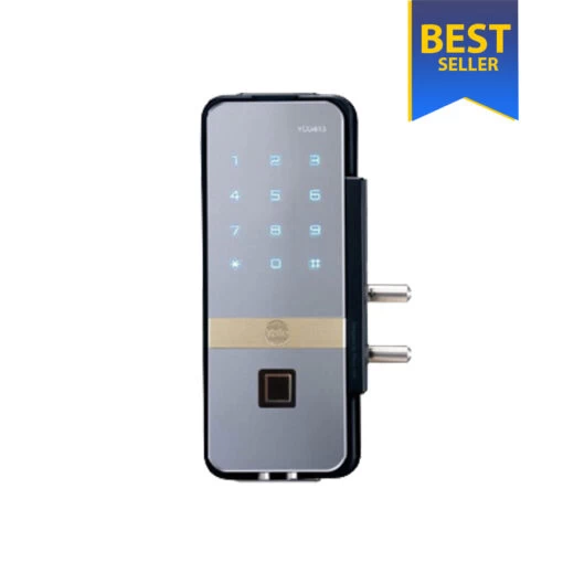 KHÓA VÂN TAY CỬA KÍNH 2 CÁNH YALE YDG 413A